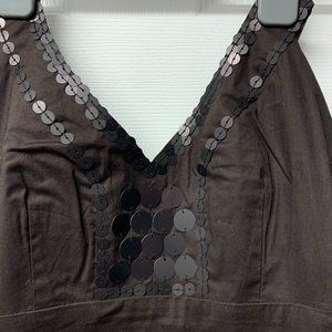 Brown Halter Dress